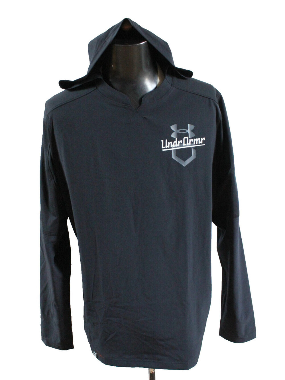 Under Armour Men's Cage Jacket Hoodie Black Baseball Size Large L/G